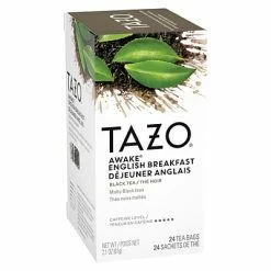 Budget 🎁 Hot Tea Tazo Awake English Breakfast Tea Bags, 24/Box (20070) 🌟
