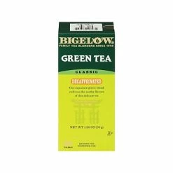 Cheap ๐ฏ Hot Tea Bigelow Decaffeinated Classic Green Tea Bags, 28/Box (RCB10347) ๐