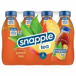 Best Sale ⌛ Iced Tea Snapple Peach Tea, 16 Oz., 12/Pack (10099485) ⭐
