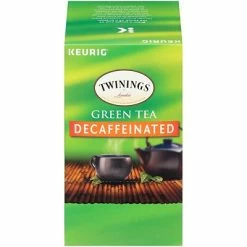 Brand new 😉 K-Cups Twinings Of London Green Tea Decaf Tea, Keurig K-Cup Pods, 24/Box (F12972) 🔥