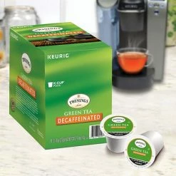 Brand new 😉 K-Cups Twinings Of London Green Tea Decaf Tea, Keurig K-Cup Pods, 24/Box (F12972) 🔥 -Coffee Sales Store unnamed file 2972