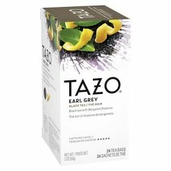 Brand new 🥰 Hot Tea Tazo Earl Grey Tea Bags, 24/Box (20080) 😀