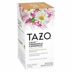 Deals 👍 Hot Tea Tazo Calm Chamomile Tea Bags, 24/Box (20020) 🎉