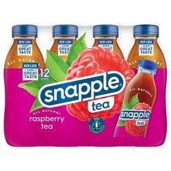 Deals 🎁 Iced Tea Snapple Raspberry Tea, 16 Oz., 12/Pack (10099468) ✔️