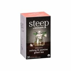 Budget 😀 Hot Tea Steep Oolong And Jasmine Tea Bags, 20/Box (17714) 👍