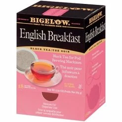 New 🎁 Single Serve Cups & Pods Bigelow® English Breakfast Tea Pods, Black Tea, 18/Pack (RCB09906) 💯 -Coffee Sales Store unnamed file 3044