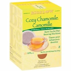 Best Sale 😍 Single Serve Cups & Pods Bigelow® Cozy Chamomile Herbal Tea Pods, Caffeine Free, 18/Pack (RCB10906) ⭐