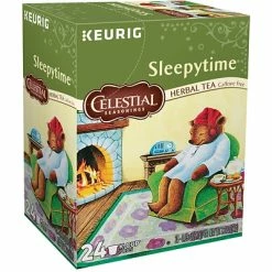 Discount 😍 K-Cups Celestial Seasonings Sleepytime Herbal Tea, Keurig K-Cup Pods, 24/Box (14739) ❤️