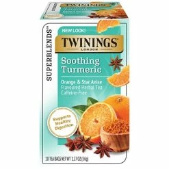 Best Pirce ✨ Hot Tea Twinings Soothe Decaf Orange And Star Anise Herbal Tea Bags, 1.27 Oz., 18/Box (F15007) ✔️
