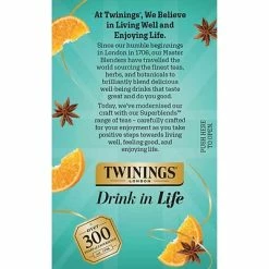Best Pirce ✨ Hot Tea Twinings Soothe Decaf Orange And Star Anise Herbal Tea Bags, 1.27 Oz., 18/Box (F15007) ✔️ -Coffee Sales Store unnamed file 3081
