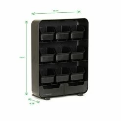 Cheap ✔️ Organizers & Dispensers Mind Reader 'Baggy' Tea Bag And Accessory Rack, Black (TBORG-BLK) 🥰 -Coffee Sales Store unnamed file 3111