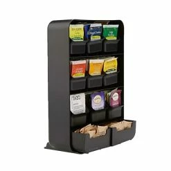 Cheap ✔️ Organizers & Dispensers Mind Reader 'Baggy' Tea Bag And Accessory Rack, Black (TBORG-BLK) 🥰 -Coffee Sales Store unnamed file 3112