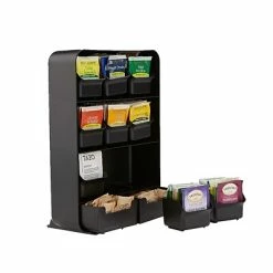 Cheap ✔️ Organizers & Dispensers Mind Reader 'Baggy' Tea Bag And Accessory Rack, Black (TBORG-BLK) 🥰 -Coffee Sales Store unnamed file 3114