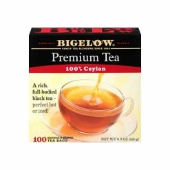New 🧨 Hot Tea Bigelow Premium Ceylon Tea Bags, 100/Box (00351) ⌛