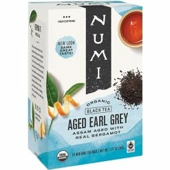 Discount ⭐ Hot Tea Numi Aged Earl Grey Tea Bags, 18/Box (10170) ✔️