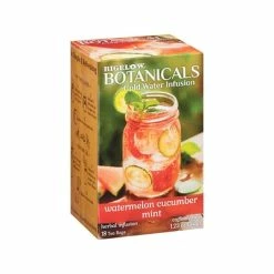 New 👏 Hot Tea Bigelow Botanicals Decaf Watermelon Cucumber Mint Tea Bags, 18/Box (39004) 🛒