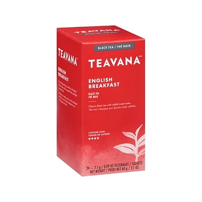 Promo 🌟 Hot Tea Teavana English Breakfast Black Tea Bags, 24/Box (11090992) ✔️ 1 Promo 🌟 Hot Tea Teavana English Breakfast Black Tea Bags, 24/Box (11090992) ✔️
