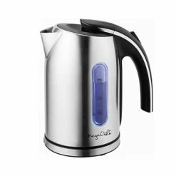 Buy 🤩 Carafes, Kettles & Decanters MegaChef 1.2 Lt. Electric Tea Kettle Stainless Steel (93598367M) ⌛