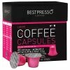 Promo 😀 Single Serve Cups & Pods Bestpresso® Compatible Nespresso® Pods, Lungo Blend, High Intensity, 20 Capsules/Box (BEST-06LUNGO) 🔥