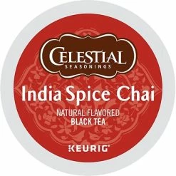 Top 10 ✨ K-Cups Celestial Seasonings India Spice Chai Tea, Keurig K-Cup Pods, 96/Carton (14738) 🌟