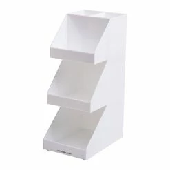 Flash Sale 🥰 Organizers & Dispensers Mind Reader 'Fancy' Acrylic 3 Tier Condiment Organizer, White (3TCORG-WHT) ⭐ -Coffee Sales Store unnamed file 3217