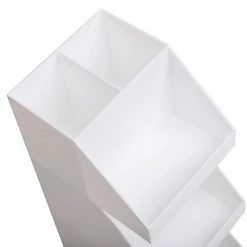 Flash Sale 🥰 Organizers & Dispensers Mind Reader 'Fancy' Acrylic 3 Tier Condiment Organizer, White (3TCORG-WHT) ⭐ -Coffee Sales Store unnamed file 3218