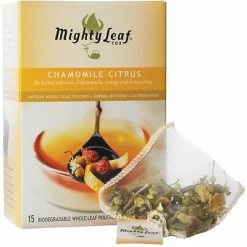 Cheapest 😍 Mighty Leaf Tea Hot Tea Mighty Leaf® Whole Leaf Tea Pouches, Chamomile Citrus, 15/Box 🤩