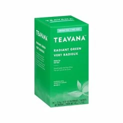 Best Pirce 😀 Hot Tea Teavana Radiant Green Tea Bags, 24/Box (11090994) 😀