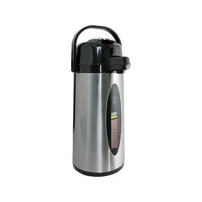 Best Sale 🥰 Carafes, Kettles & Decanters Newco Sight Gauge KK 74.39 Oz. Airpot, Silver/Black (121282-NSF) ❤️ 1 Best Sale 🥰 Carafes, Kettles & Decanters Newco Sight Gauge KK 74.39 Oz. Airpot, Silver/Black (121282-NSF) ❤️