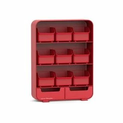 Best deal 🧨 Organizers & Dispensers Mind Reader Baggy 9- Drawer Tea Bag And Accessory Holder, Red (TBORG-RED) 🎉 -Coffee Sales Store unnamed file 3260