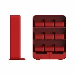 Best deal 🧨 Organizers & Dispensers Mind Reader Baggy 9- Drawer Tea Bag And Accessory Holder, Red (TBORG-RED) 🎉 -Coffee Sales Store unnamed file 3261