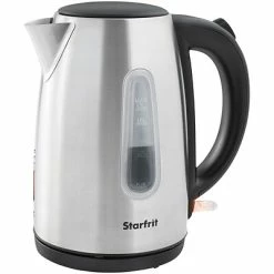 Cheapest 🎁 Carafes, Kettles & Decanters Starfrit® 1.8-Quart Stainless Steel Electric Kettle, Grey (024010-006-0000) ✔️