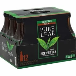 New 😀 Iced Tea Pure Leaf Unsweetened Tea, 18.5 Oz., 12/Carton (PEP134072) 😉