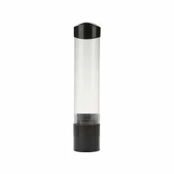 Deals 😉 Organizers & Dispensers Mind Reader Cup Dispenser, Black/Transparent (WMCUP-BLK) 🥰