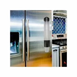 Deals 😉 Organizers & Dispensers Mind Reader Cup Dispenser, Black/Transparent (WMCUP-BLK) 🥰 -Coffee Sales Store unnamed file 3281