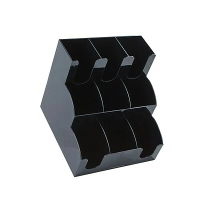 New โ Organizers & Dispensers Mind Reader Acrylic 9 Compartment Condiment Organizer, Black (3LAYER9-BLK) ๐ 1 New โ Organizers & Dispensers Mind Reader Acrylic 9 Compartment Condiment Organizer, Black (3LAYER9-BLK) ๐