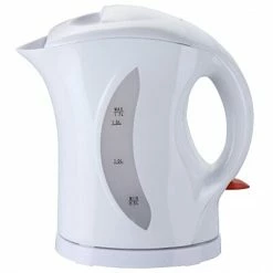 Discount 👏 Carafes, Kettles & Decanters Brentwood® 1.7 Litre Cordless Plastic Tea Kettle; White ✔️