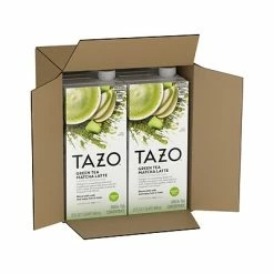 Promo 🔔 Hot Tea Tazo Green Tea Matcha Latte Box Tea, 6.1 Oz., 6/Carton (67834635) 🎁