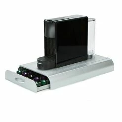 Buy 🧨 Organizers & Dispensers Mind Reader 'Anchor' Nespresso Capsule Storage Drawer 50 Capacity, Silver (NESTRY6PC-SIL) 🥰 -Coffee Sales Store unnamed file 3323