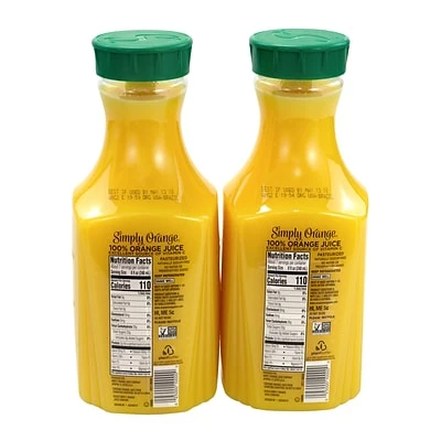 Promo ✔️ Simply Orange Juice Pulp Free, 52 Oz., 2/Pack (902-00102) ⭐ 3 Promo ✔️ Simply Orange Juice Pulp Free, 52 Oz., 2/Pack (902-00102) ⭐ - Image 3