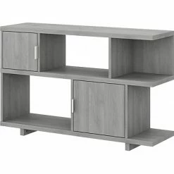 Flash Sale ๐ Kathy Ireland® Home By Bush Furniture Accent & Coffee Tables Kathy Irelandยฎ Home By Bush Furniture Madison Avenue 47.17" X 13.7" Console Table With Storage, Modern Gray (MDS015MG) ๐