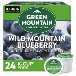 New ✔️ K-Cups Green Mountain Wild Mountain Blueberry Coffee, Keurig K-Cup Pods, Light Roast, 24/Box (6783) 😉
