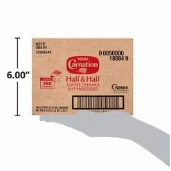 Hot Sale ⌛ Creamers Carnation Half And Half Dairy Free Liquid Creamer, 0.3 Oz., 360/Carton (NES18894) 🥰 -Coffee Sales Store unnamed file 3391