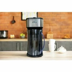 New ✔️ Drink Makers VETTA 10-Cup Iced Tea Maker With Adjustable Strength Selector For Tea And Iced Coffee, Black (VTM-101) 😀 -Coffee Sales Store unnamed file 3406