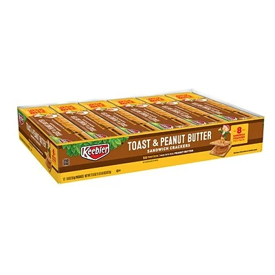 Discount ๐ Keebler Crackers, Toast & Peanut Butter, 1.8 Oz., 12/Pack (21166) โญ 2 Discount ๐ Keebler Crackers, Toast & Peanut Butter, 1.8 Oz., 12/Pack (21166) โญ - Image 2