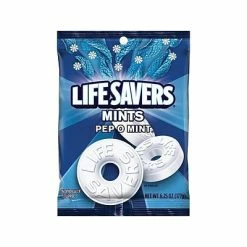 Deals ✨ LifeSavers Gum & Mints Life Savers Mints, Pep-O-Mint, 6.25 Oz. (NFG08503) 🌟