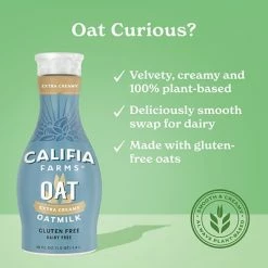 Best reviews of 😉 Creamers Califia Farms Oatmilk, Original, 48 Oz, 2PK ✨ -Coffee Sales Store unnamed file 3457