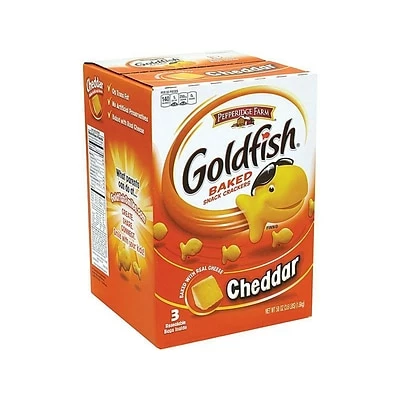 Cheapest ⌛ Pepperidge Farm Goldfish Crackers, Cheddar, 58 Oz., 3 Bags/Box (220-00430) 🌟 6 Cheapest ⌛ Pepperidge Farm Goldfish Crackers, Cheddar, 58 Oz., 3 Bags/Box (220-00430) 🌟 - Image 6