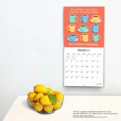Wholesale 😍 Wall Calendars 2023 Brush Dance But First Coffee 12" X 12" Monthly Wall Calendar, (9781975454579) 🔥 -Coffee Sales Store unnamed file 3516