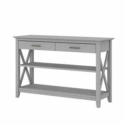 New ๐ Accent & Coffee Tables Bush Furniture Key West 47"W Console Table With Drawers And Shelves, Cape Cod Gray (KWT248CG-03) ๐ 1 New ๐ Accent & Coffee Tables Bush Furniture Key West 47"W Console Table With Drawers And Shelves, Cape Cod Gray (KWT248CG-03) ๐